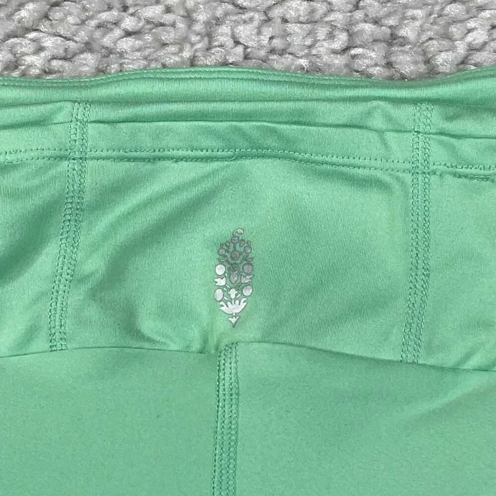 Free People X Hatch Pleats And Thank You Maternity Skort Lime Green Womens XL